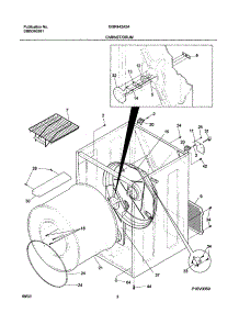 03 - Cabinet / Drum parts for Gibson Dryer GGR442AS4 from AppliancePartsPros.com