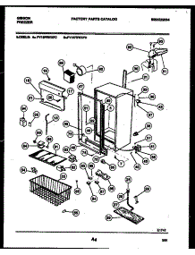 03 - Cabinet Parts parts for Frigidaire Freezer FV16F5WXFD from AppliancePartsPros.com