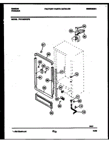 03 - Cabinet Parts parts for Frigidaire Freezer FV21M2WXFE from AppliancePartsPros.com