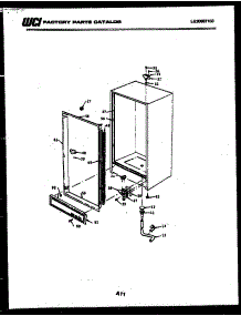 03 - Cabinet Parts parts for Frigidaire Freezer FV16M4WSFC from AppliancePartsPros.com