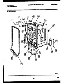 05 - Tub And Frame Parts parts for Frigidaire Dishwasher DB418PW2 from AppliancePartsPros.com