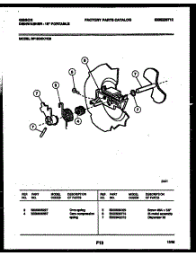 03 - Cam parts for Frigidaire Dishwasher SP18D5KYGB from AppliancePartsPros.com