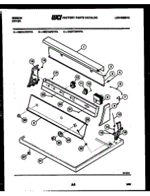 04 - Console And Control Parts parts for Frigidaire Dryer DE27A5WVFA from AppliancePartsPros.com