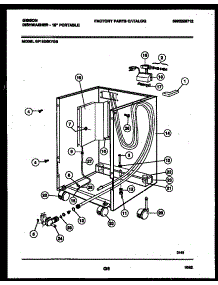 07 - Cabinet Parts parts for Frigidaire Dishwasher SP18D5KYGB from AppliancePartsPros.com