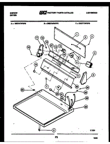 04 - Console And Control Parts parts for Frigidaire Dryer DE27T3WXFB from AppliancePartsPros.com