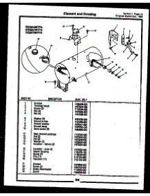08 - Element And Housing parts for Frigidaire Dryer DE28A5WTFA from AppliancePartsPros.com