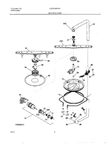 09 - Motor & Pump parts for Gibson Dishwasher GDP635RHR1 from AppliancePartsPros.com
