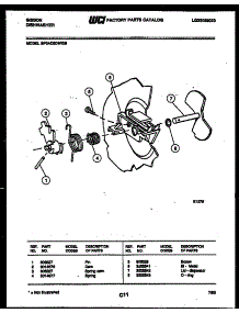 03 - Cam parts for Frigidaire Dishwasher SP24C6DWGB from AppliancePartsPros.com