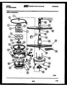 04 - Motor And Pump Parts parts for Frigidaire Dishwasher SP24C6WWGC from AppliancePartsPros.com