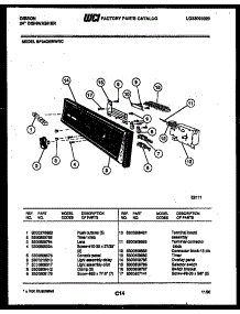 05 - Console And Control Parts parts for Frigidaire Dishwasher SP24C6WWGC from AppliancePartsPros.com
