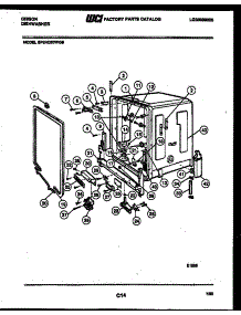 05 - Inner Tub Parts parts for Frigidaire Dishwasher SP24C6DWGB from AppliancePartsPros.com