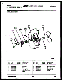 03 - Cam parts for Frigidaire Dishwasher SU24C7KYGA from AppliancePartsPros.com