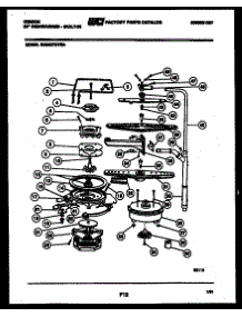 06 - Motor Pump Parts parts for Frigidaire Dishwasher SU24C7KYGA from AppliancePartsPros.com