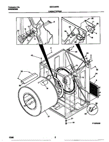 02 - Cabinet / Drum parts for Frigidaire Dryer GDE336RBS1 from AppliancePartsPros.com