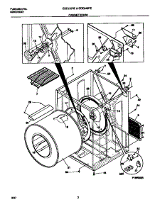 02 - Cabinet / Drum parts for Frigidaire Dryer GDE546RES1 from AppliancePartsPros.com