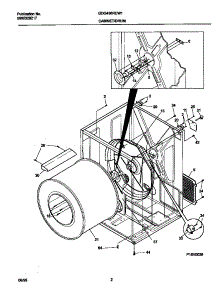 02 - Cabinet / Drum parts for Frigidaire Dryer GDG436REW1 from AppliancePartsPros.com