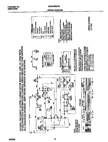 07 - 131703900 Wiring Diagram parts for Frigidaire Dryer GDG546RHS0 from AppliancePartsPros.com