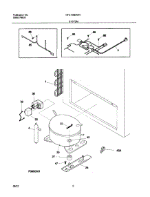 07 - System parts for Gibson Freezer GFC15M3AW1 from AppliancePartsPros.com