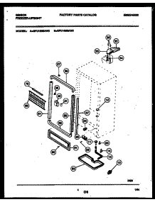 03 - Cabinet Parts parts for Frigidaire Freezer GFU12M2AW3 from AppliancePartsPros.com