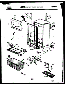 03 - Cabinet Parts parts for Frigidaire Freezer FV16F5WSFD from AppliancePartsPros.com