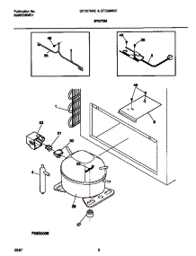 04 - System parts for Frigidaire Freezer GFC09M3EW2 from AppliancePartsPros.com