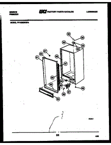 03 - Cabinet Parts parts for Frigidaire Freezer FV10M2WXFA from AppliancePartsPros.com