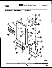03 - Cabinet Parts parts for Frigidaire Freezer FV16M6WVFA from AppliancePartsPros.com