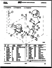 05 - Compressor And Electrical Parts parts for Frigidaire Freezer FV19M2WVFC from AppliancePartsPros.com