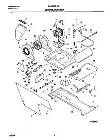 03 - P17b0027 Dry Mtr,Belt parts for Frigidaire Washer Dryer Combo GLSG62RHS0 from AppliancePartsPros.com