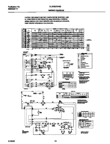 08 - 131780100 Wiring Diagram parts for Frigidaire Washer Dryer Combo GLSG62RHS0 from AppliancePartsPros.com
