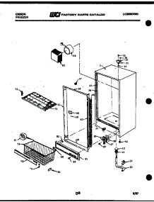 03 - Cabinet Parts parts for Frigidaire Freezer FV21M9WSFD from AppliancePartsPros.com
