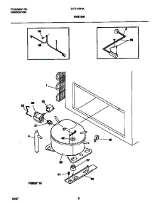 04 - System parts for Frigidaire Freezer GFC15M4AW4 from AppliancePartsPros.com
