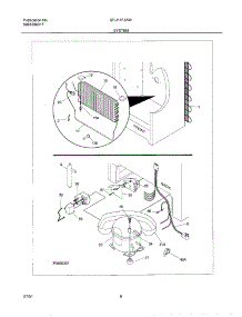 07 - System parts for Gibson Freezer GFU14F3AW0 from AppliancePartsPros.com