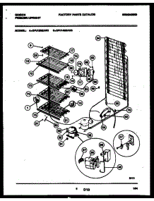 04 - System And Electrical Parts parts for Frigidaire Freezer GFU14M3AW3 from AppliancePartsPros.com