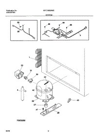 07 - System parts for Gibson Freezer GFC15M3AW2 from AppliancePartsPros.com