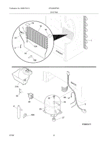 07 - System parts for Gibson Freezer GFU2065FWA from AppliancePartsPros.com