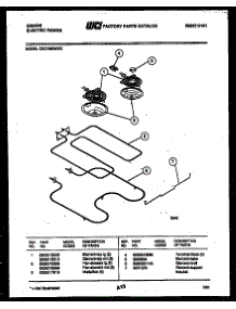 04 - Broiler Parts parts for Frigidaire Range CEC1M2WXC from AppliancePartsPros.com