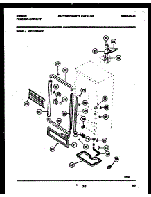 03 - Cabinet Parts parts for Frigidaire Freezer GFU17M4AW1 from AppliancePartsPros.com