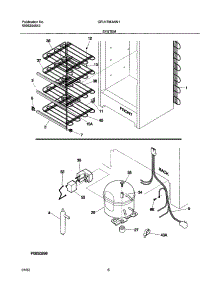 07 - System parts for Gibson Freezer GFU17M3AW1 from AppliancePartsPros.com