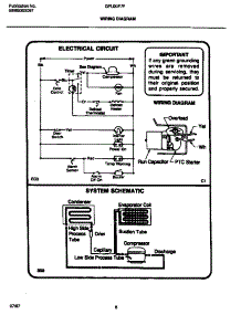 05 - Wiring Diagram parts for Frigidaire Freezer GFU20F7FW1 from AppliancePartsPros.com