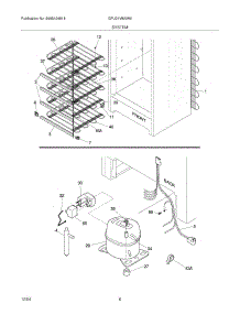 07 - System parts for Gibson Freezer GFU21M6AW6 from AppliancePartsPros.com