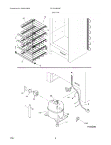 07 - System parts for Gibson Freezer GFU21M6AW7 from AppliancePartsPros.com