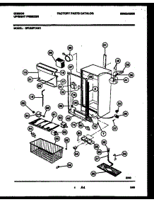 03 - Cabinet Parts parts for Frigidaire Freezer GFU20F7AW1 from AppliancePartsPros.com