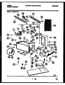 04 - System And Automatic Defrost Parts parts for Frigidaire Freezer GFU20F7AW1 from AppliancePartsPros.com