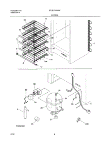 07 - System parts for Gibson Freezer GFU21M3AW0 from AppliancePartsPros.com