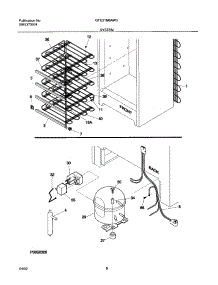 07 - System parts for Gibson Freezer GFU21M6AW3 from AppliancePartsPros.com