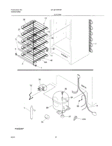 07 - System parts for Gibson Freezer GFU21M7HW2 from AppliancePartsPros.com