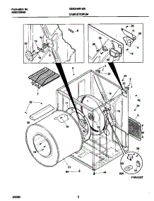 02 - P16v0037 Dry,Cab,Heater parts for Frigidaire Dryer GDE546RHS0 from AppliancePartsPros.com