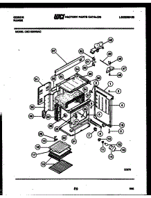 06 - Body Parts parts for Frigidaire Range CEC1S3WSAC from AppliancePartsPros.com