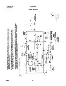 12 - Wiring Diagram parts for Gibson Dryer GGR442AS3 from AppliancePartsPros.com